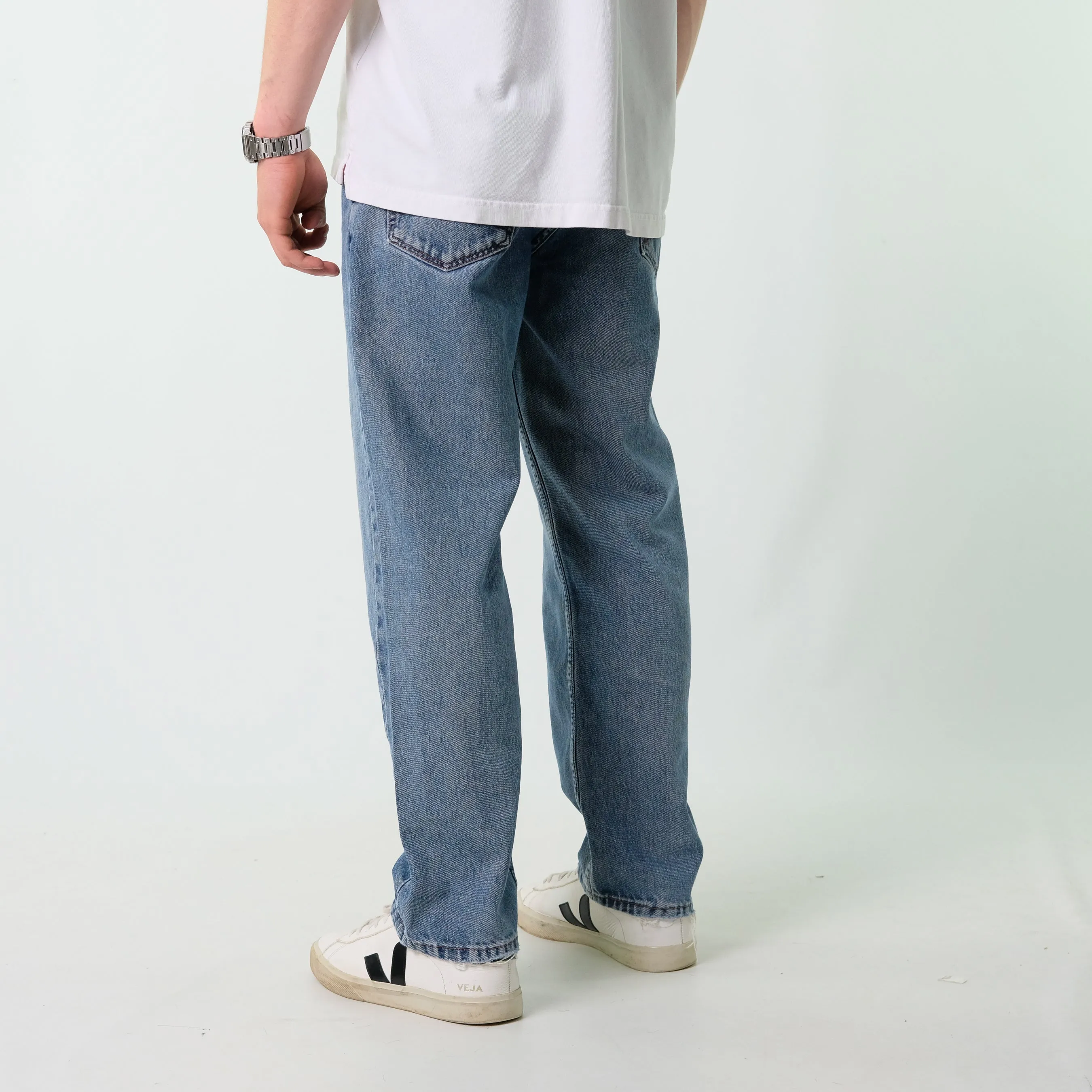 Blue y2ks Levi's Denim Jeans Baggy Pants (33x30)