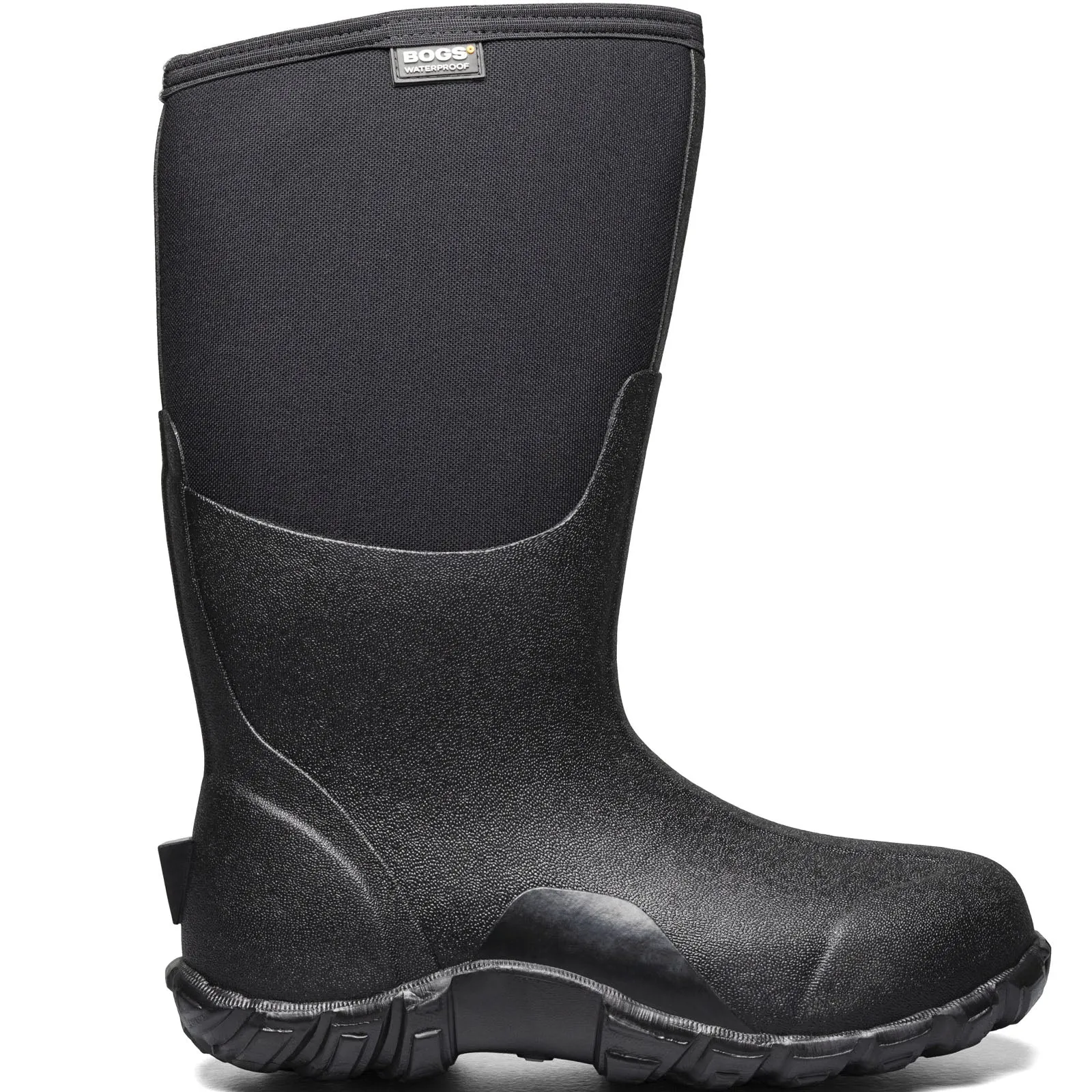 BOGS Mens Classic High Insulated Waterproof Wellington Boots - Black