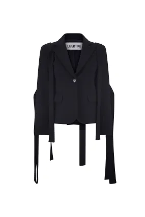 'BONDAGE' L/S SHORT JACKET