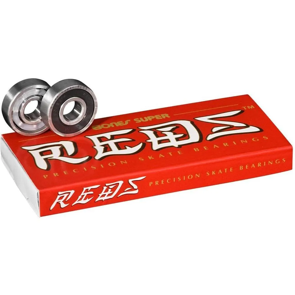 Bones Super Reds Bearings (Set of 8)