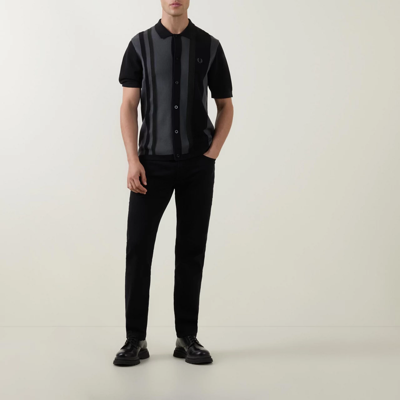 BOSS Re.Maine Regular Fit Jeans - Black