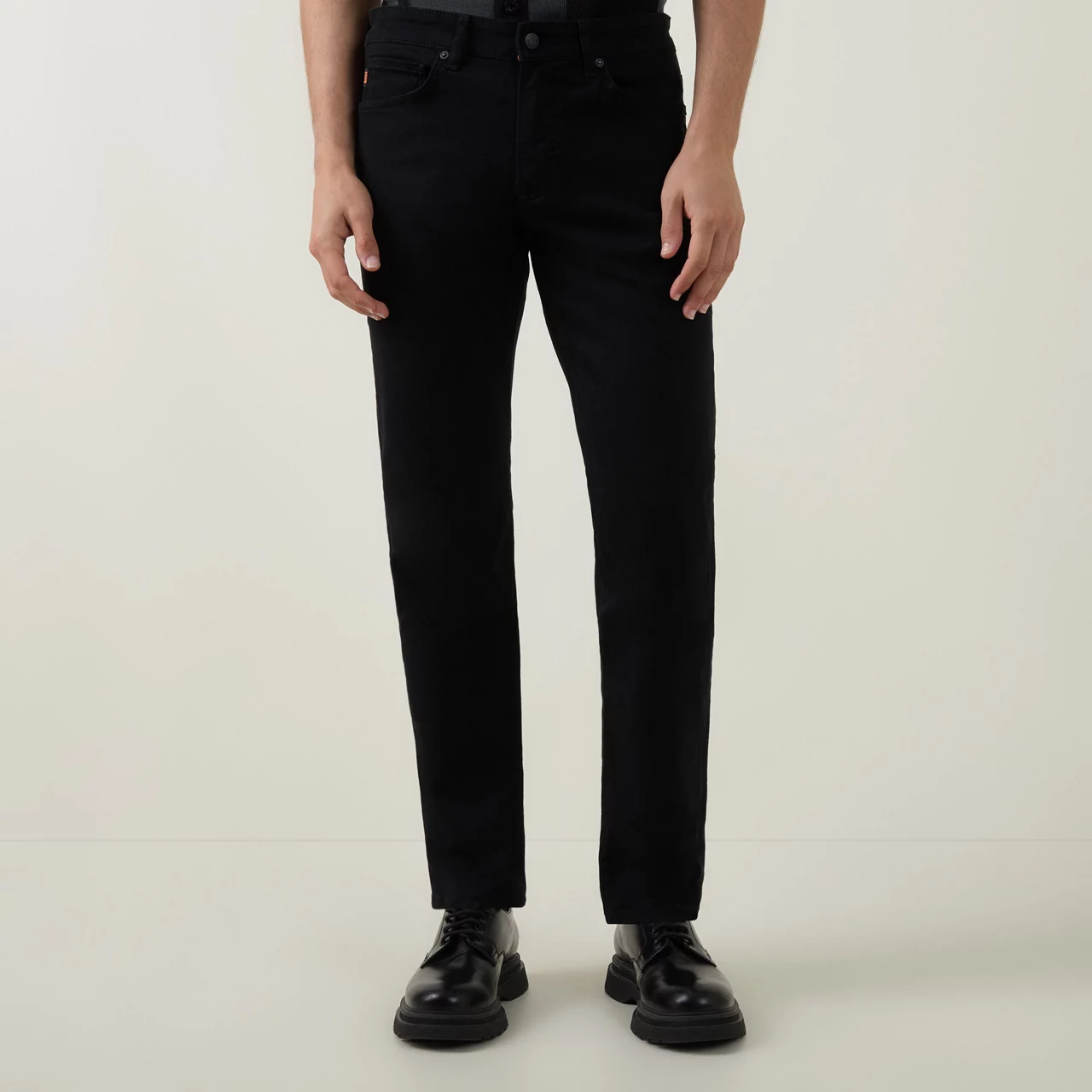 BOSS Re.Maine Regular Fit Jeans - Black