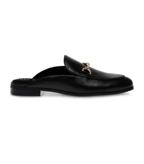 Black Loafer Slides