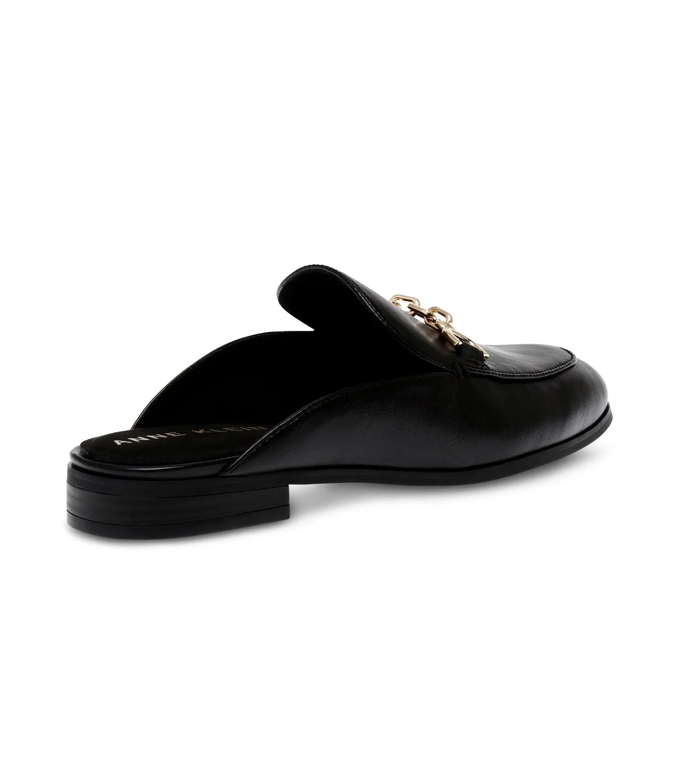 Black Loafer Slides