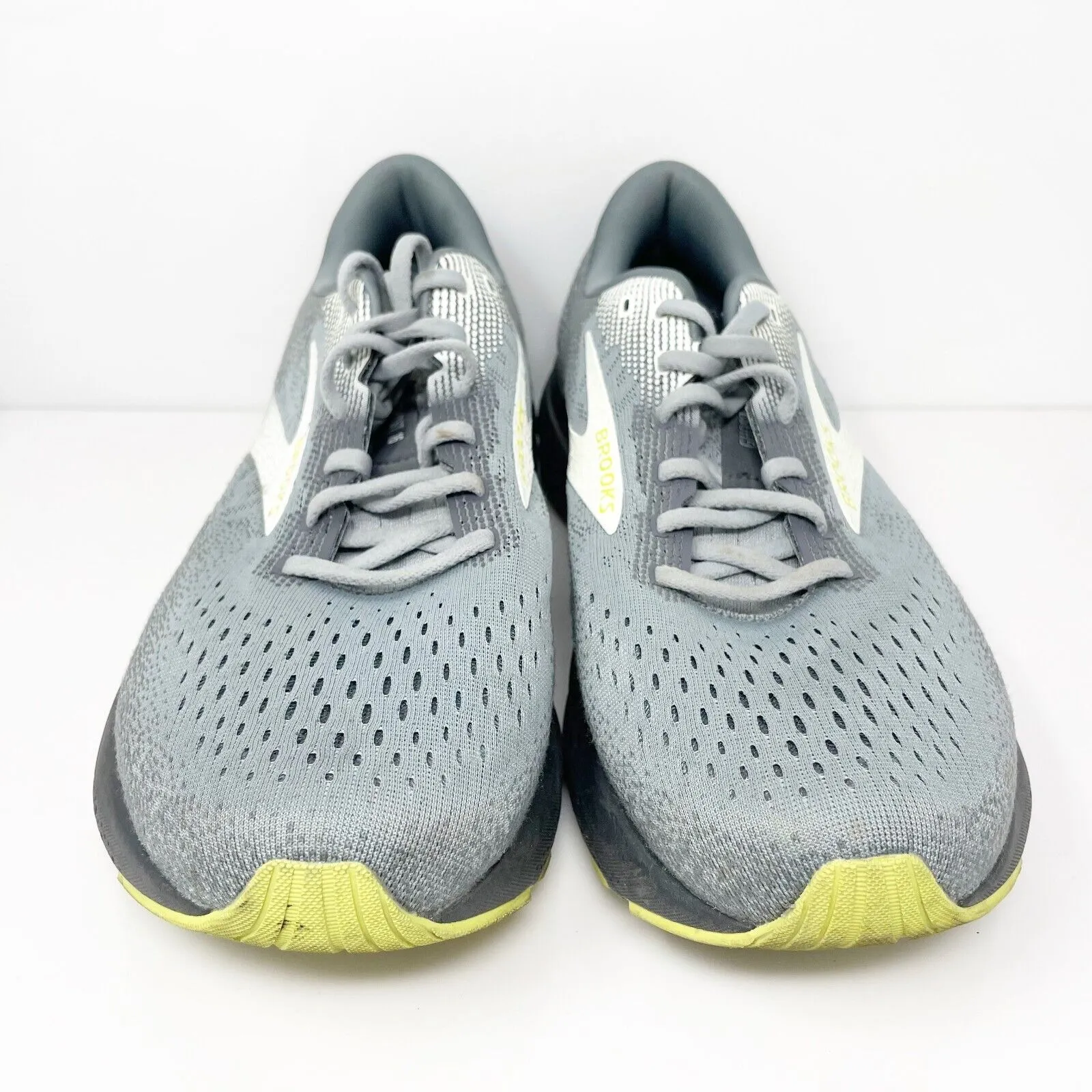 Brooks Mens Ghost 16 1104182E040 Gray Running Shoes Sneakers Size 11 2E