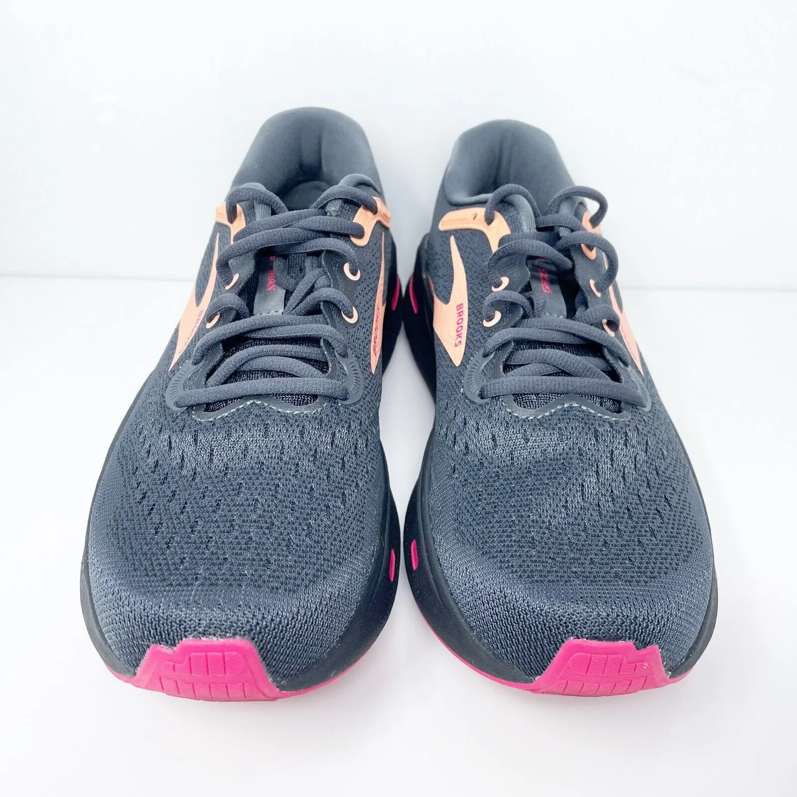 Brooks Womens Ghost Max 1203951B049 Black Running Shoes Sneakers Size 9 B