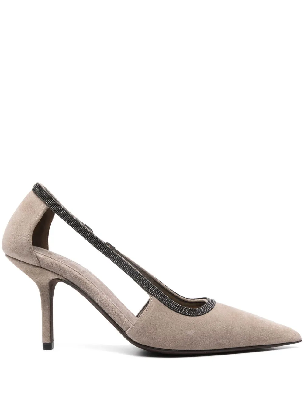 Brunello Cucinelli 85mm City pumps - Neutrals