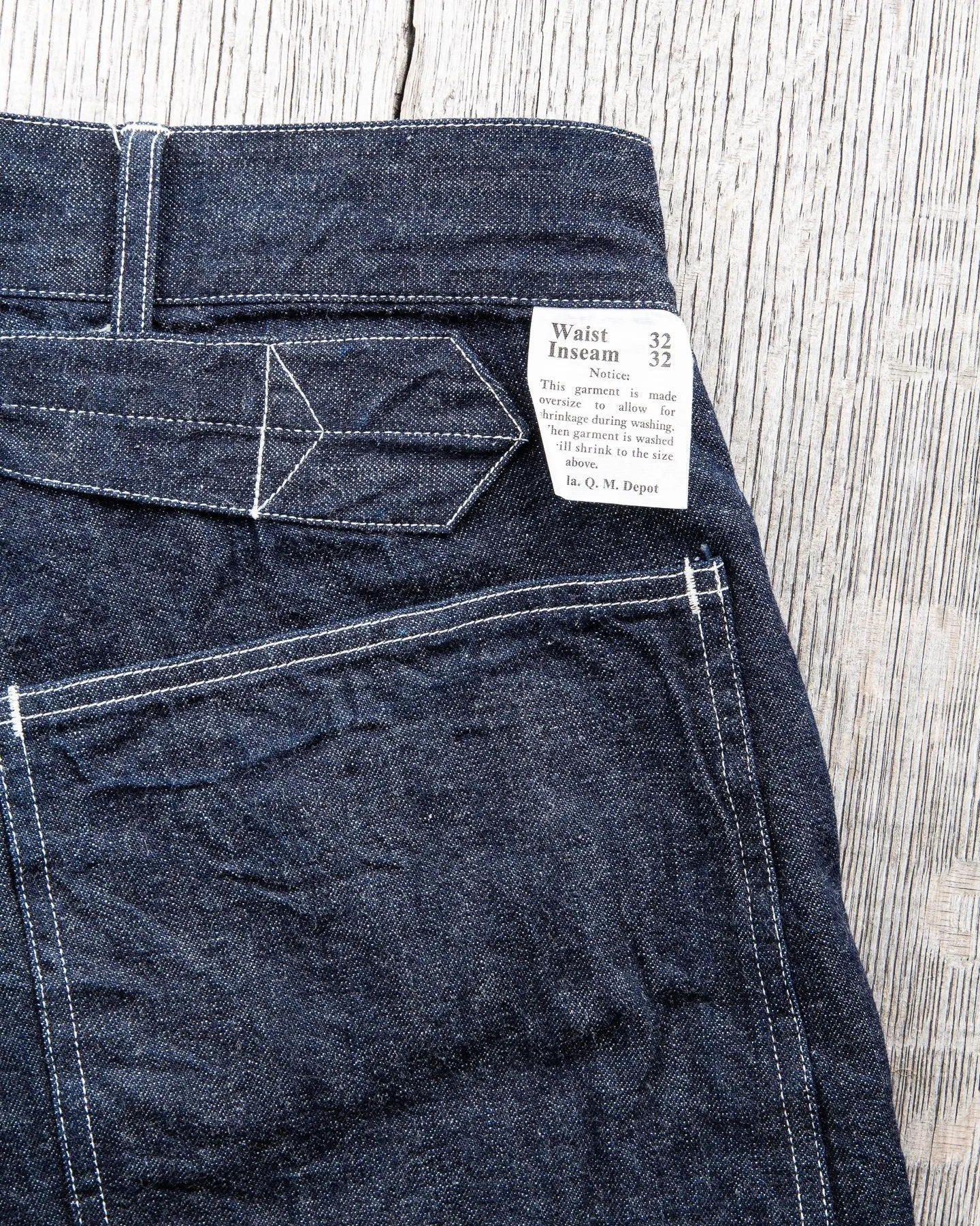 Buzz Rickson's Trousers Working Denim BR41106