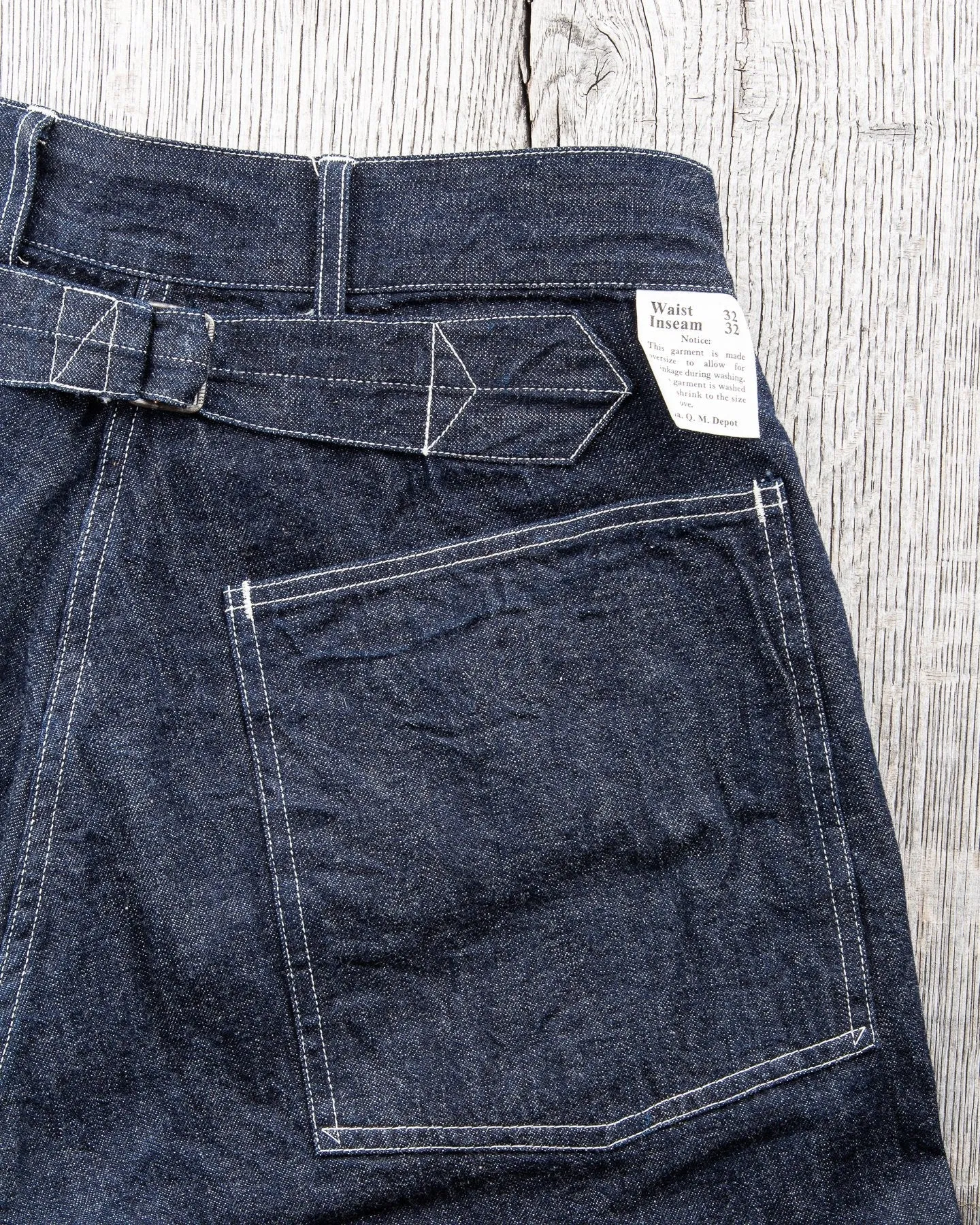 Buzz Rickson's Trousers Working Denim BR41106