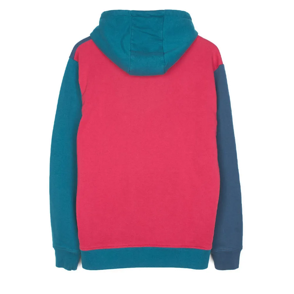 BY PARRA COLORBLOCKED HOODED SWEATSHIRT // MULTI