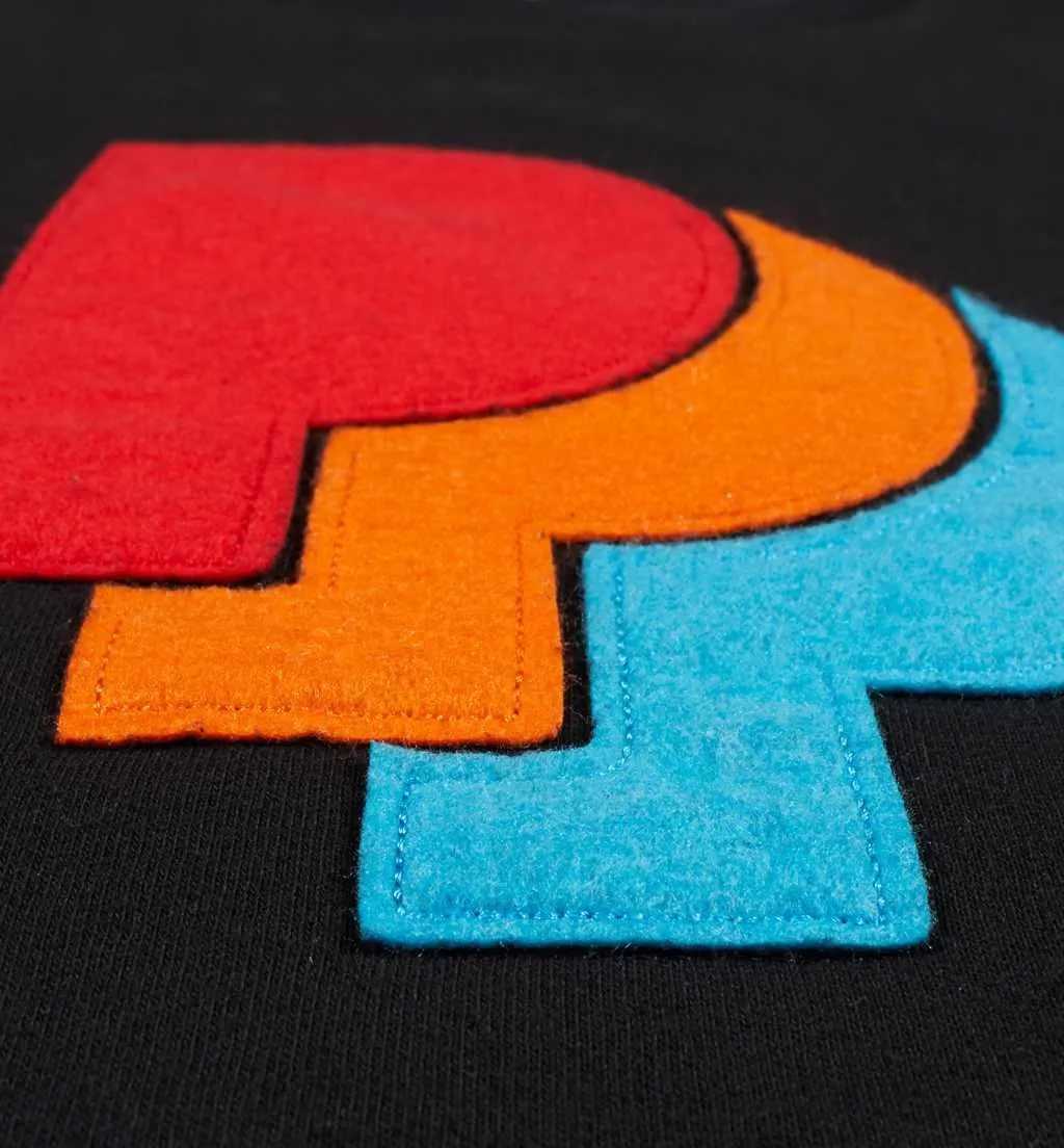 BY PARRA PPP CREWNECK SWEATSHIRT  // BLACK