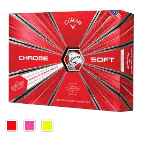 Chrome Soft Truvis Golf Balls by Callaway.