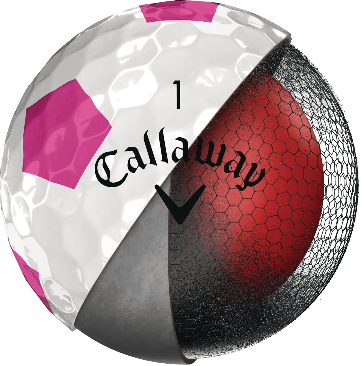 Chrome Soft Truvis Golf Balls by Callaway.