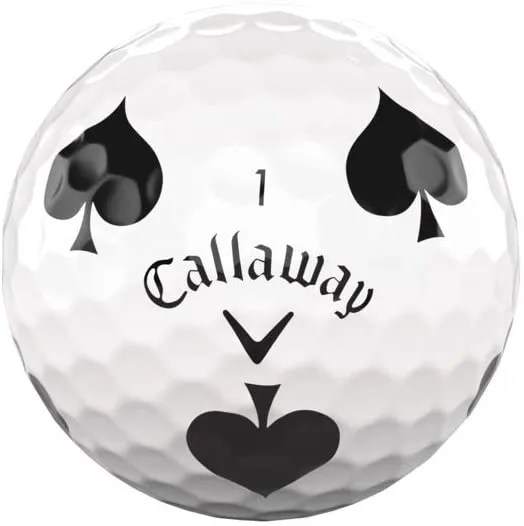 Chrome Soft Truvis Golf Balls by Callaway.