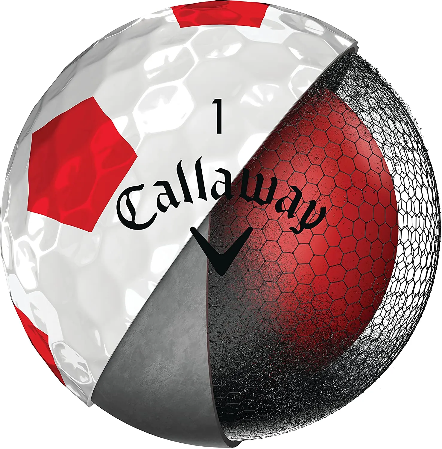 Chrome Soft Truvis Golf Balls by Callaway.