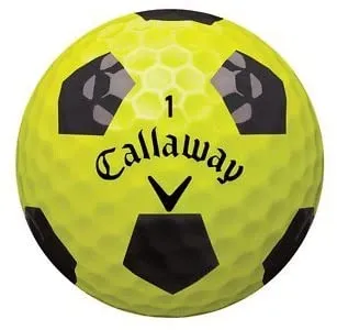 Chrome Soft Truvis Golf Balls by Callaway.