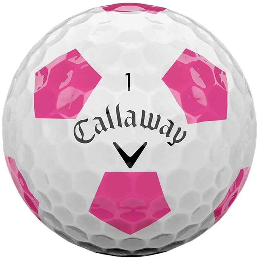 Chrome Soft Truvis Golf Balls by Callaway.