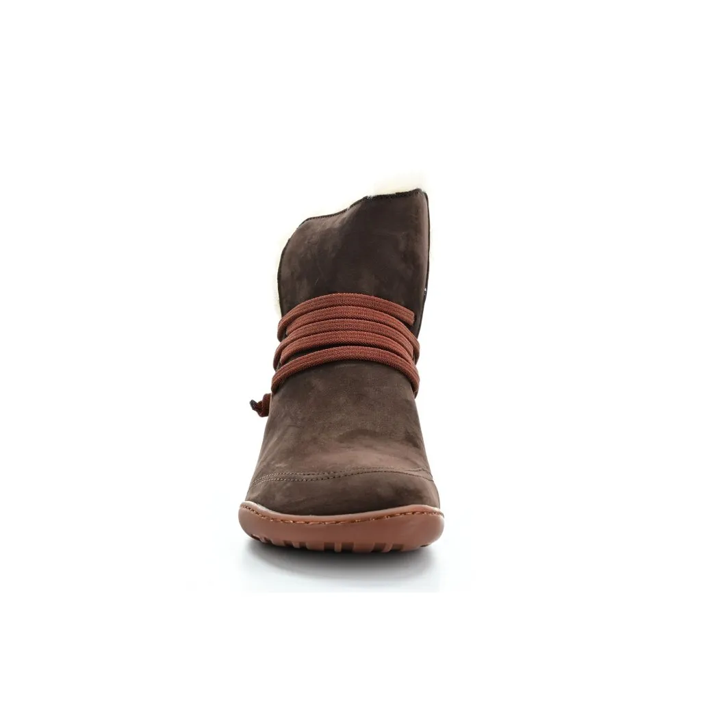 Camper Peu Cami Lara Umber Brown barefoot shoes.