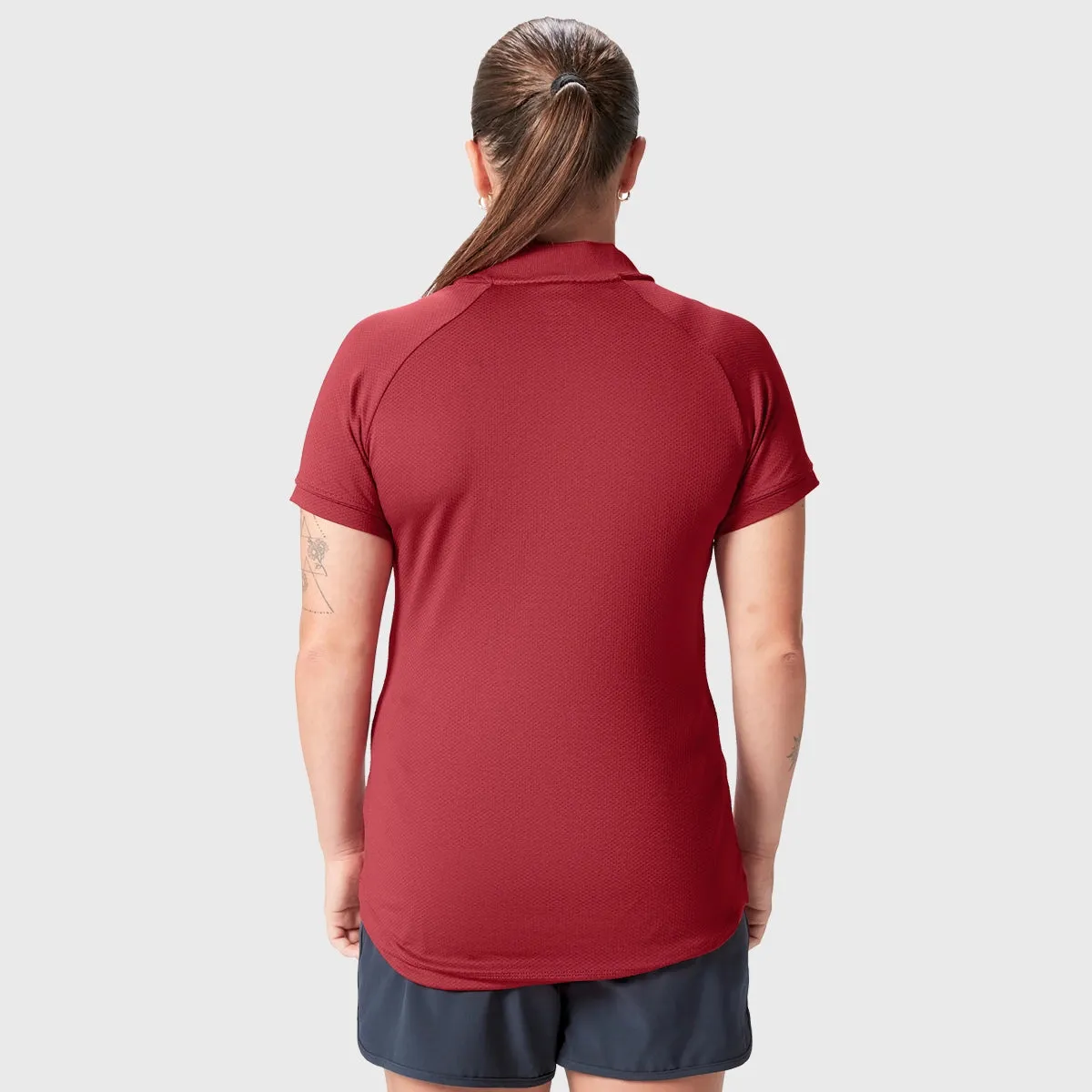 Canterbury British & Irish Lions Women's Poly Polo Shirt Red