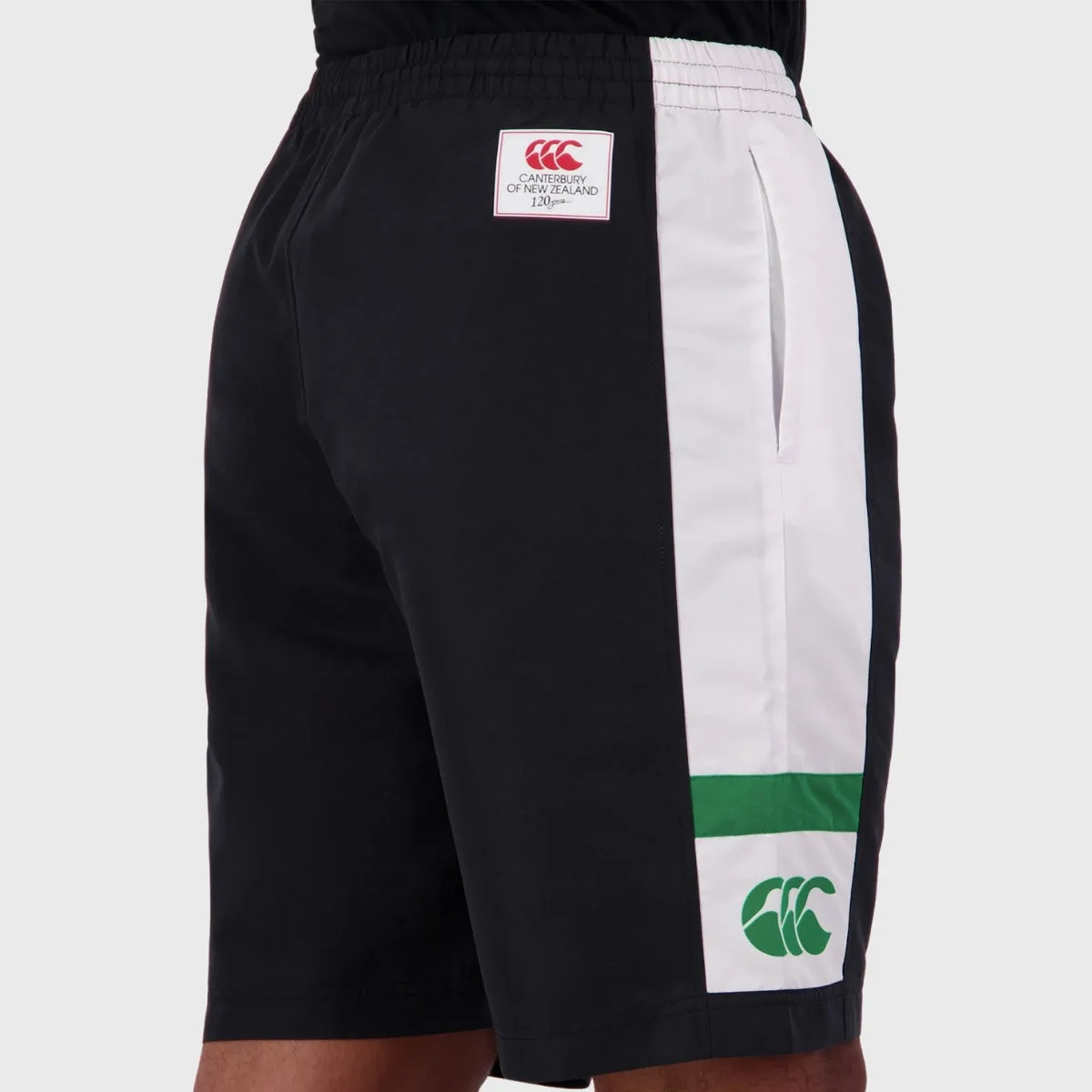 Canterbury Men's Legends Panel Shorts Black/Green