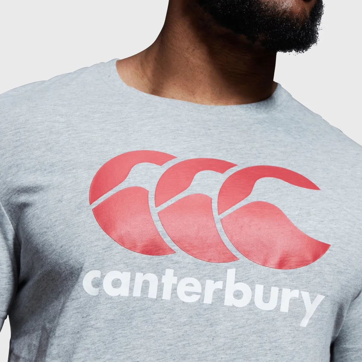 Canterbury Men's Logo Tee Grey