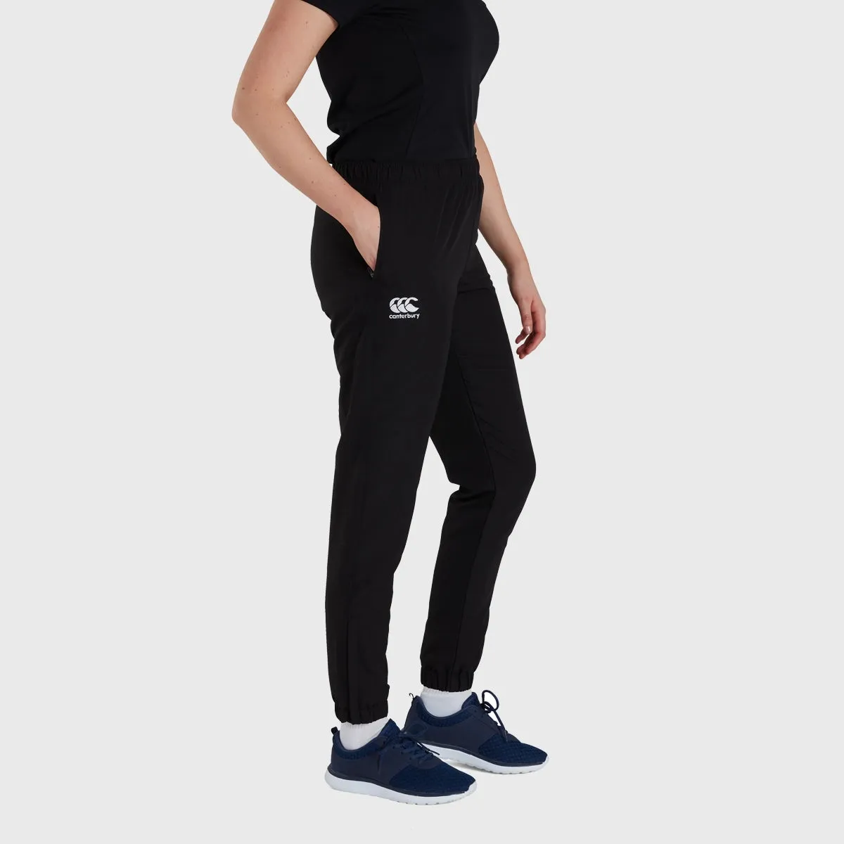 Canterbury Women's Club Tapered Track Pants Black