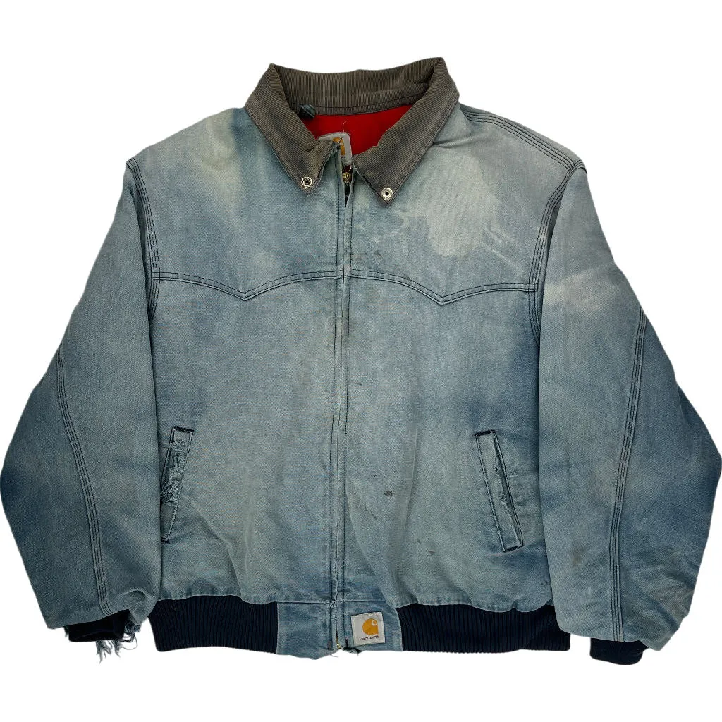 Carhartt Denim Jacket - XL - Blue Cotton