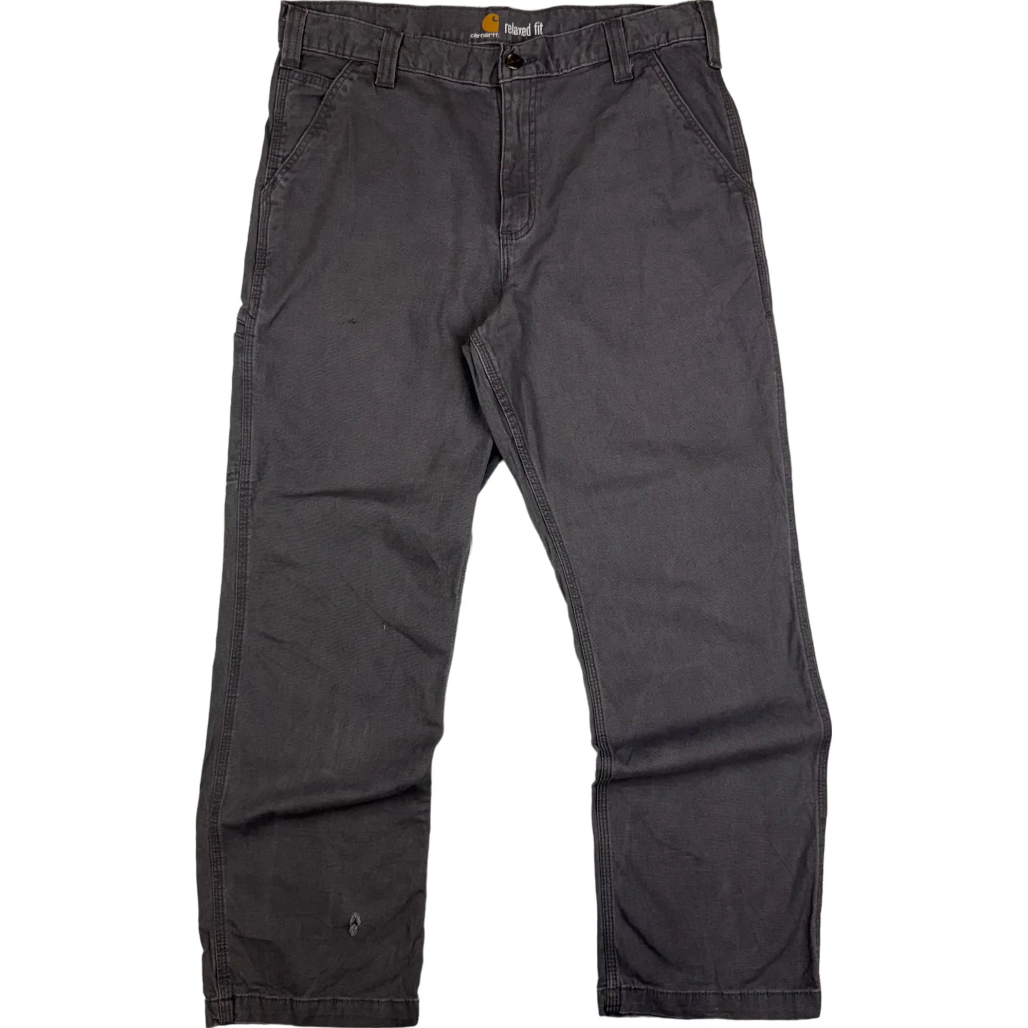 Carhartt Relaxed Fit Carpenter Trousers Grey