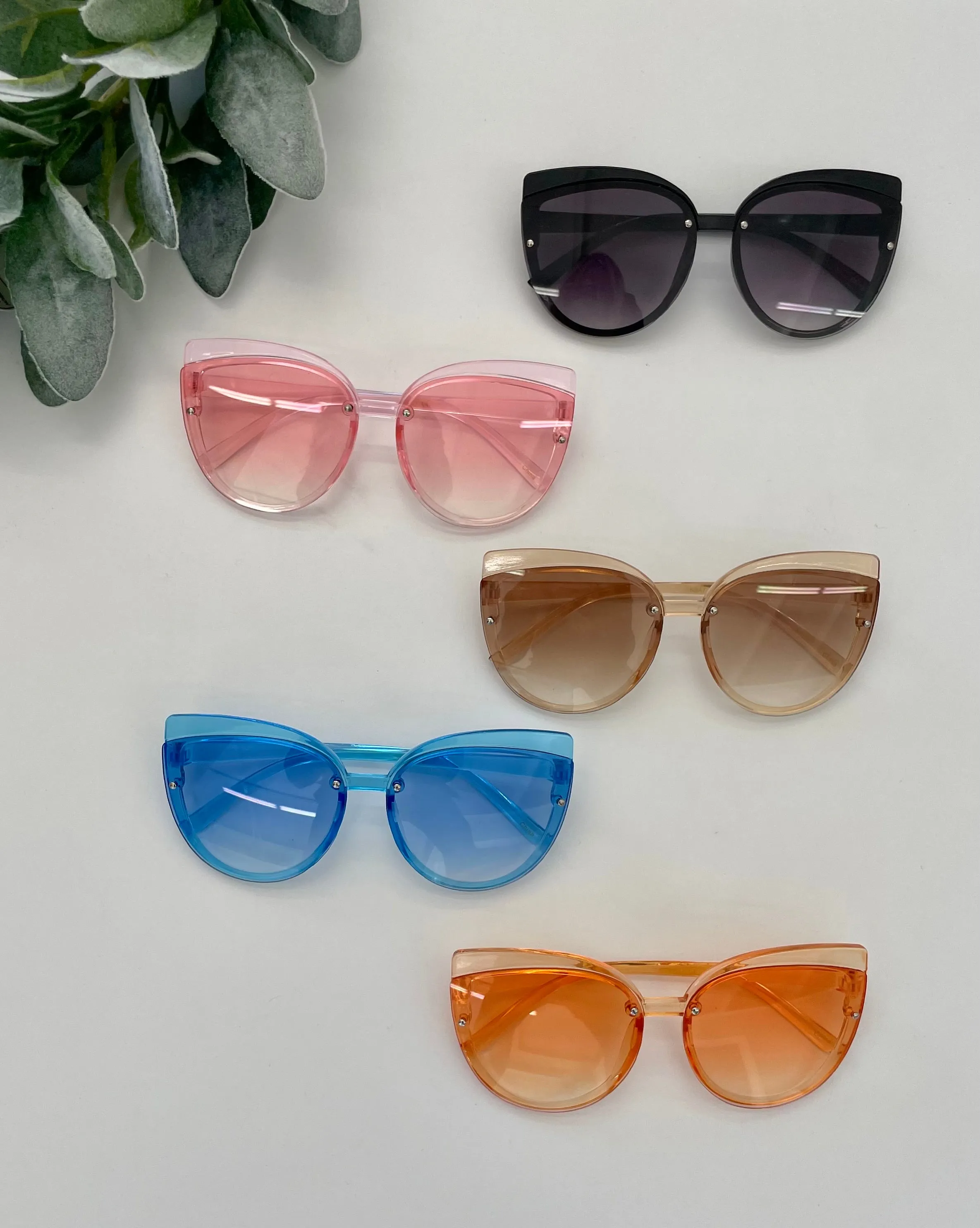 Kids Cat Eye Sunglasses | Multiple Colors