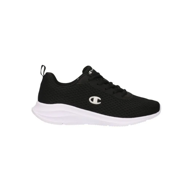 Champion S22249 Bound Core Black Lace-Up Sneakers for Men