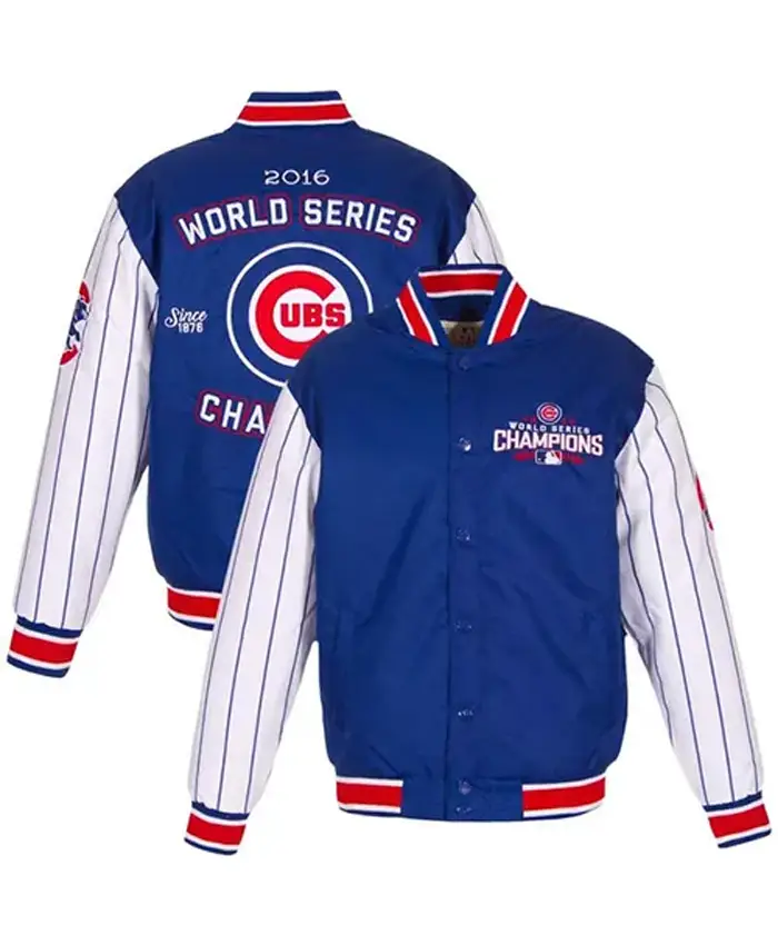 Chicago Cubs World Series Champions Jacket