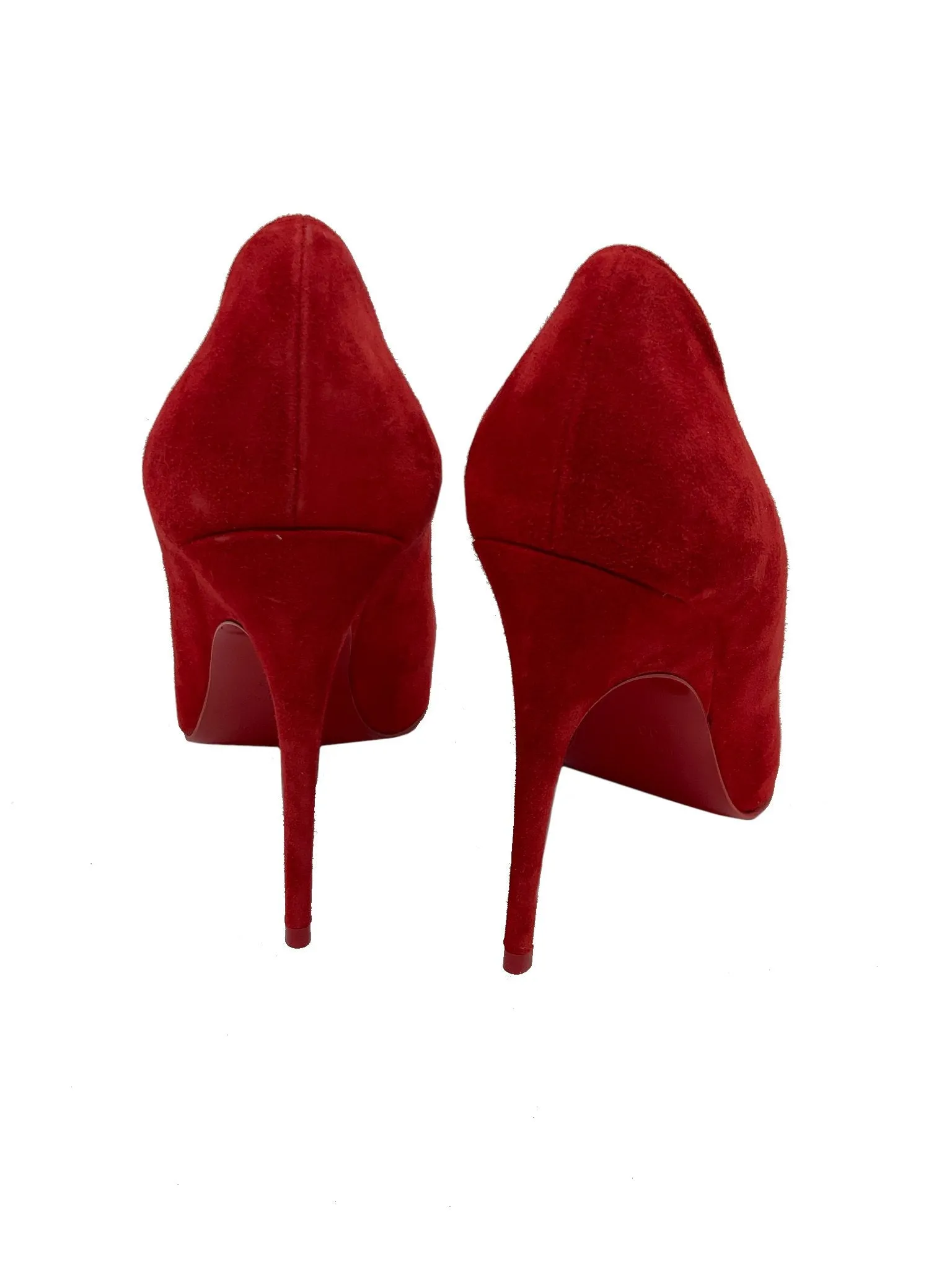 Christian Louboutin 8.5 Pointed Toe Suede Pump