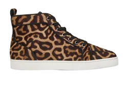 Christian Louboutin Leopard Print Trainers