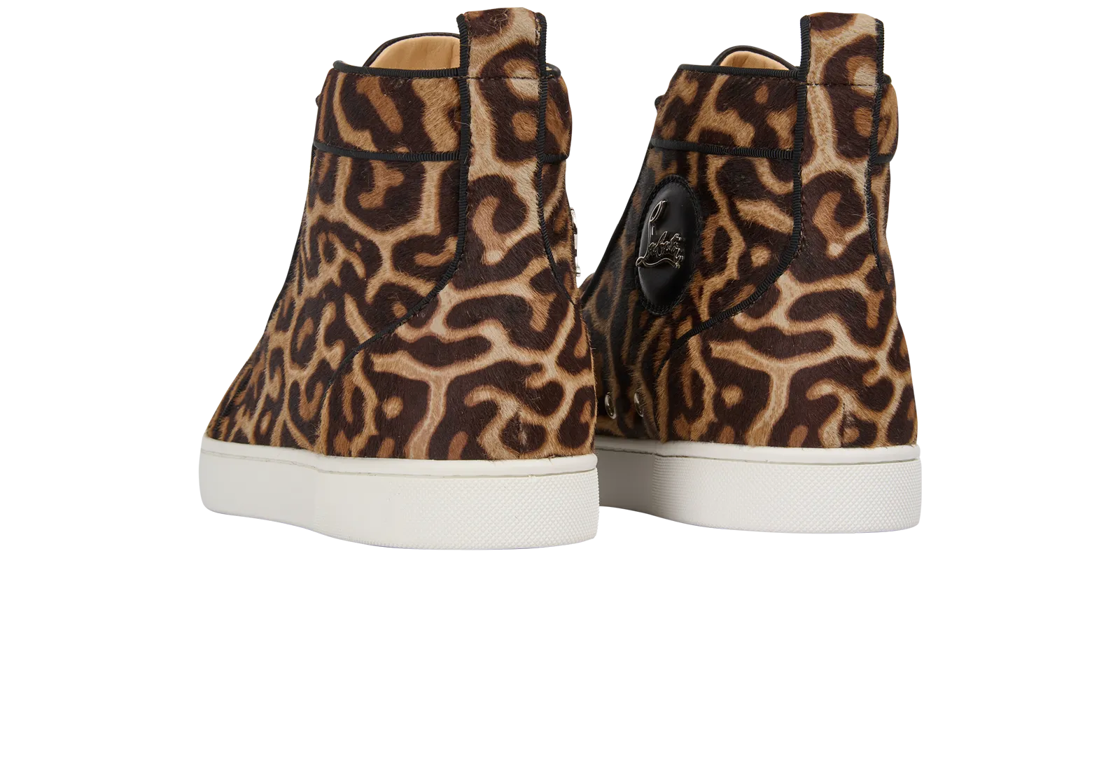 Christian Louboutin Leopard Print Trainers