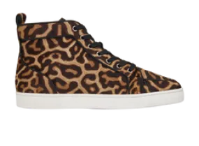 Christian Louboutin Leopard Print Trainers