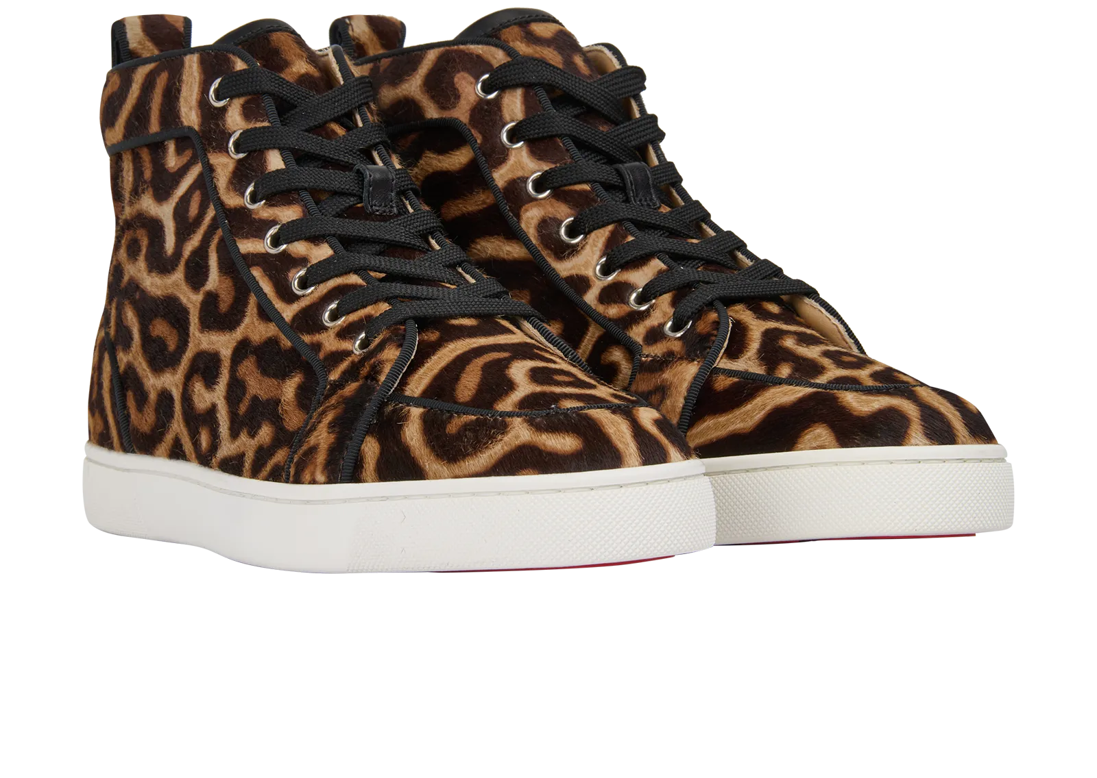 Christian Louboutin Leopard Print Trainers