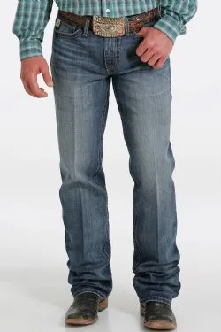 CINCH MEN'S RELAXED FIT GRANT JEANS - DARK STONEWASH