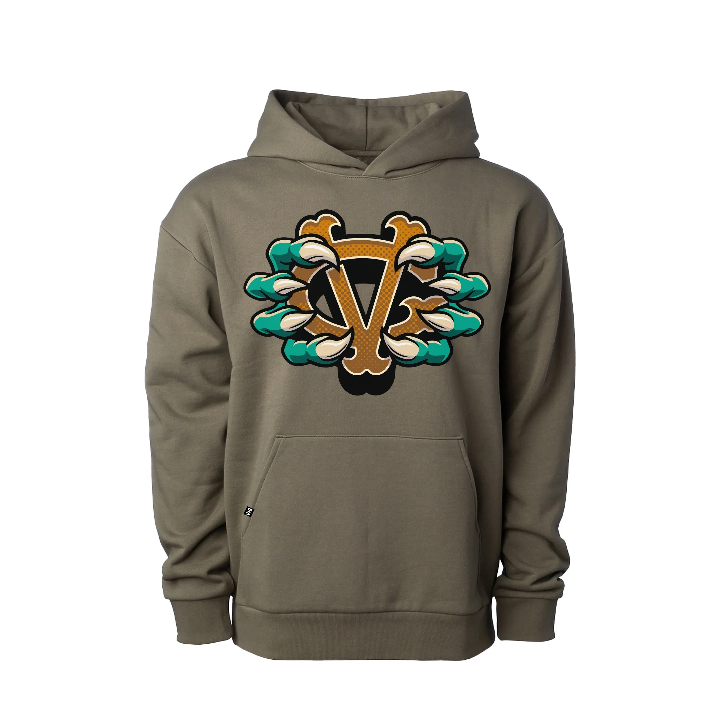 Claws Midweight Pullover Hood