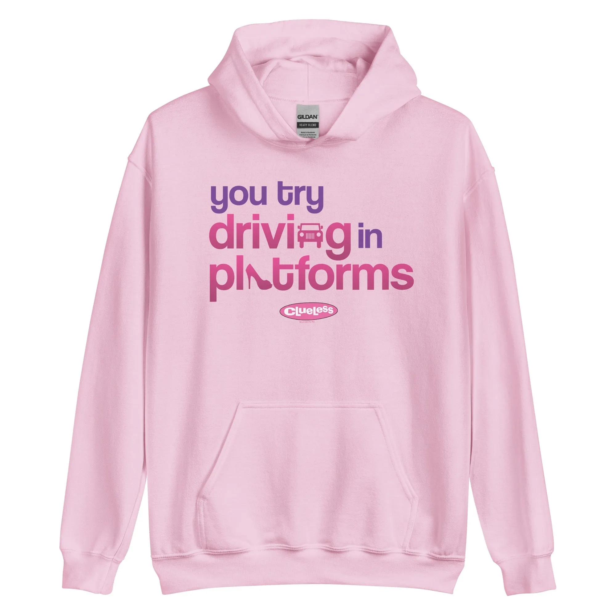 Clueless Driving In Platforms Hooded Sweatshirt