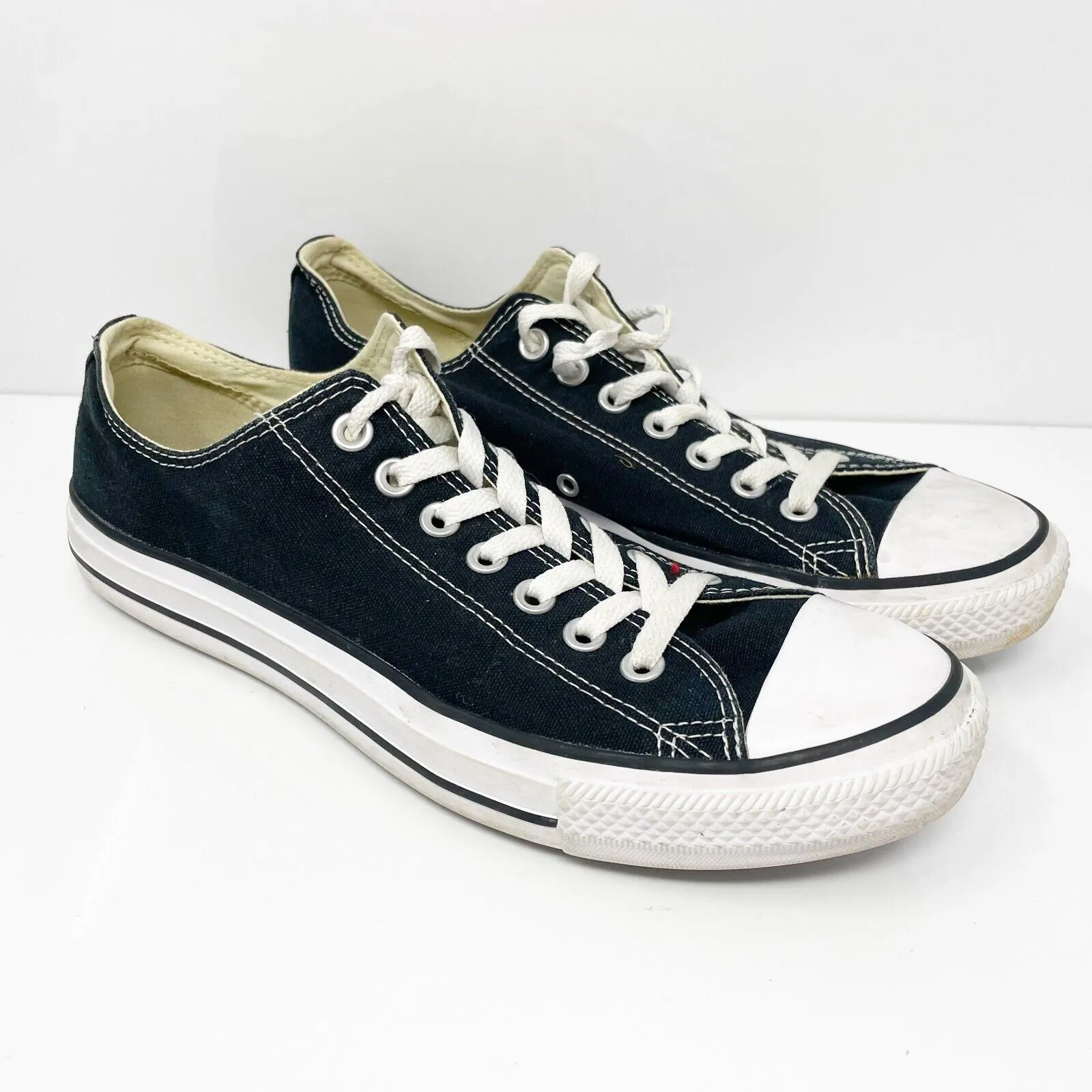 Converse Unisex CT All Star Ox M9166 Black Casual Shoes Sneakers Size M 9 W 11