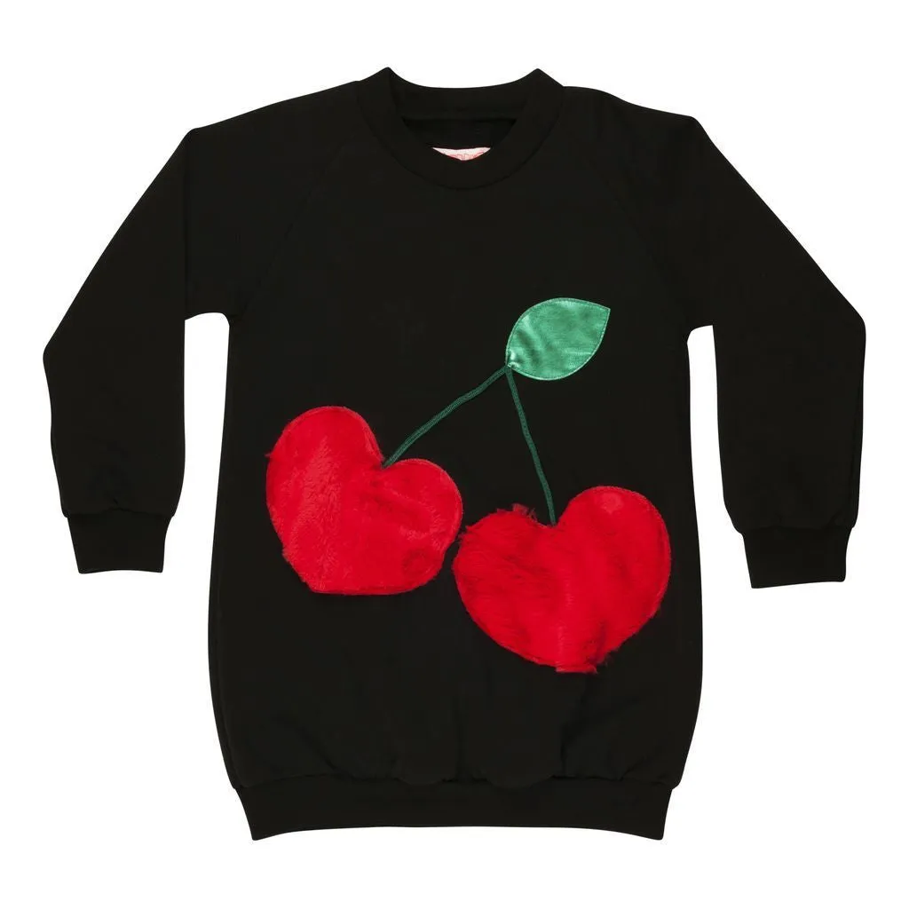 Copenhagen Cherry Heart Sweatshirt - BangBang - Shop Now