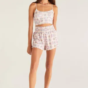 Crochet Shorts Set