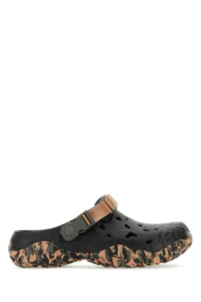 Crocs Black Croslite All Terrain Atlas Mules