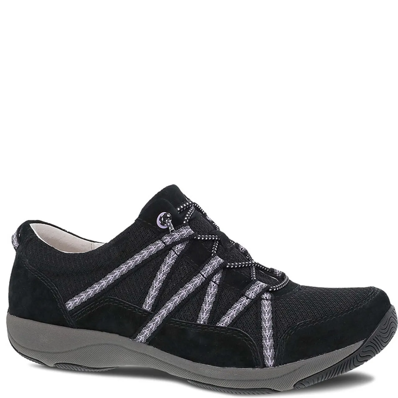 Dansko HARLYN Black Suede Sneakers