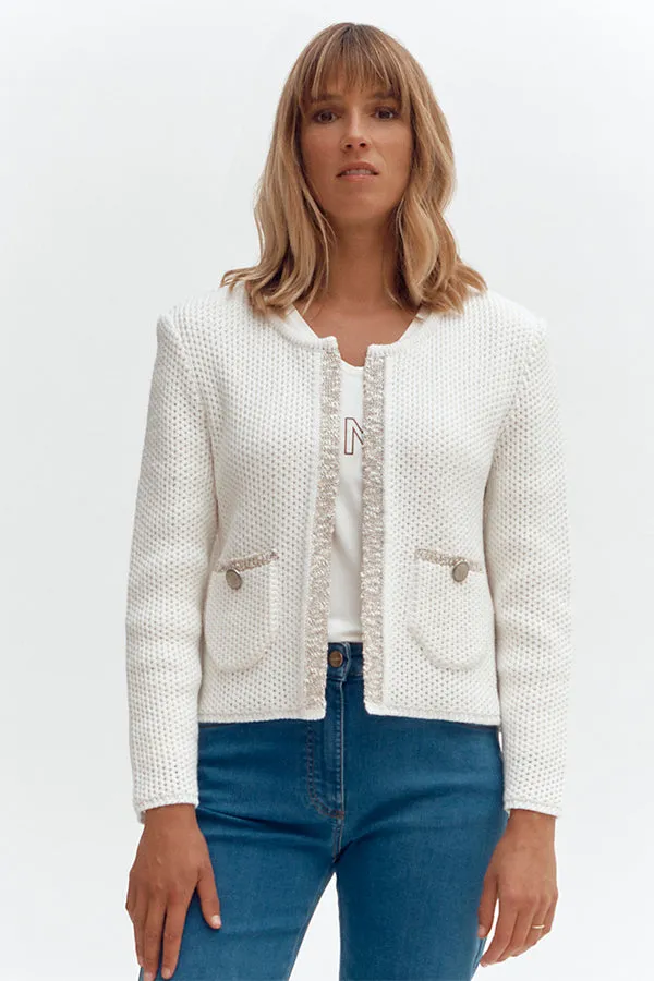 Devernois VALSE SHORT KNIT JACKET