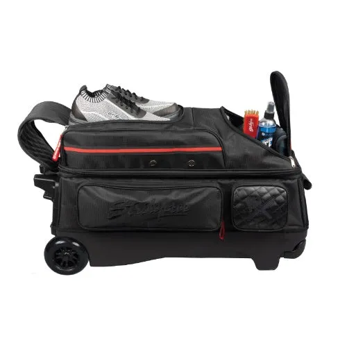 Diamond Black Triple Roller Bowling Bag