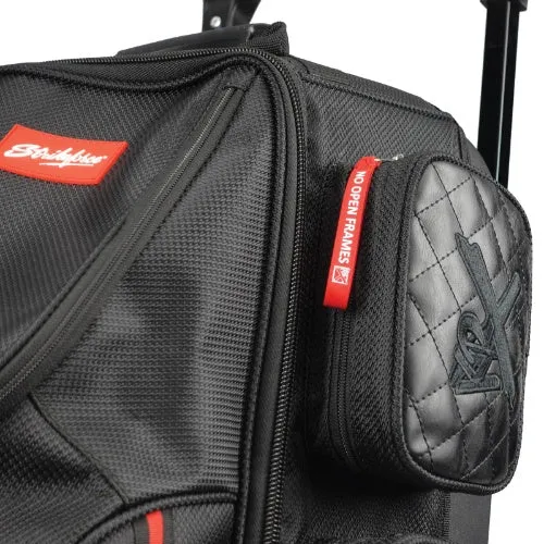 Diamond Black Triple Roller Bowling Bag