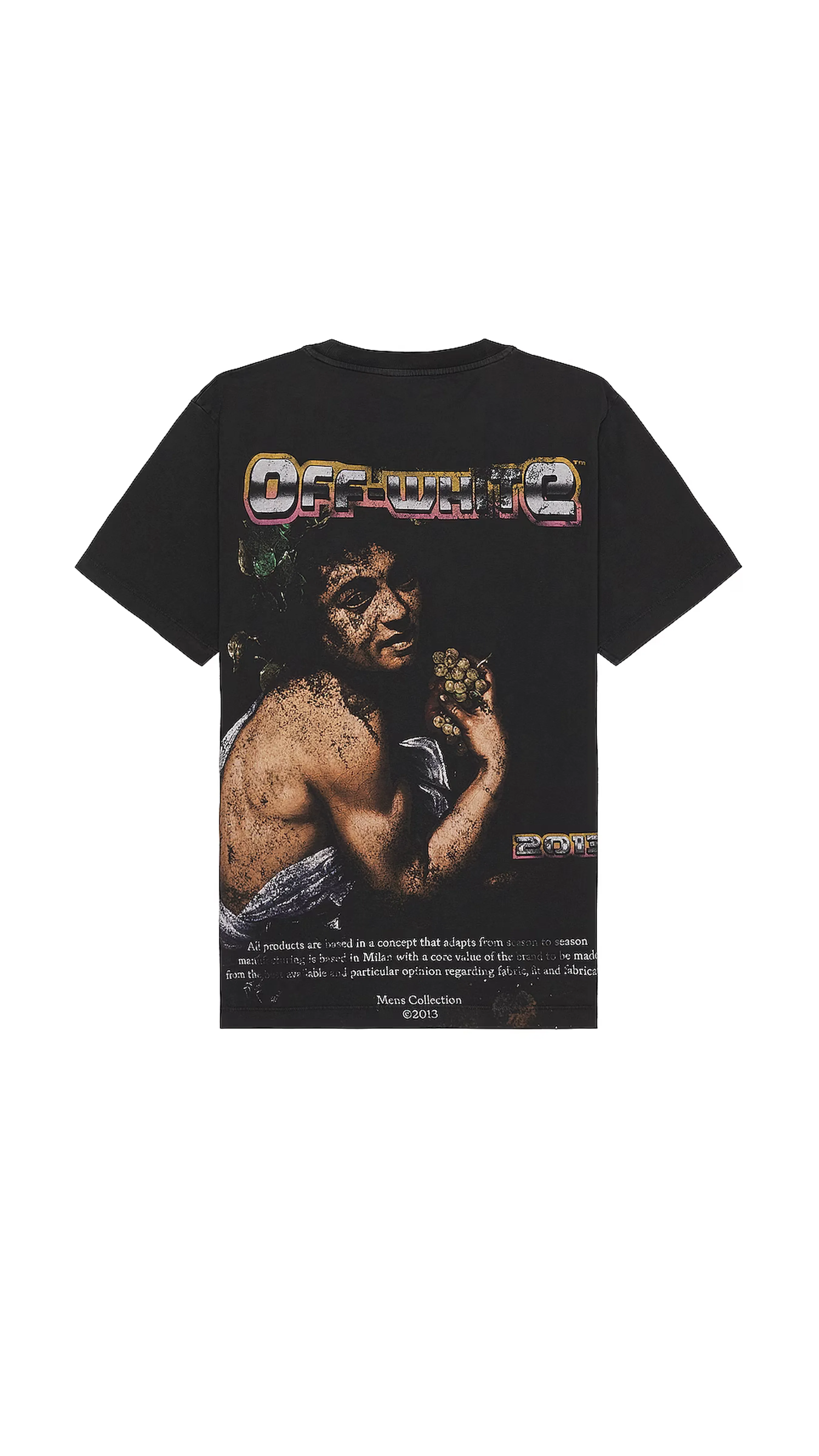 Digit Bacchus Slim T-shirt - Black Multicolor