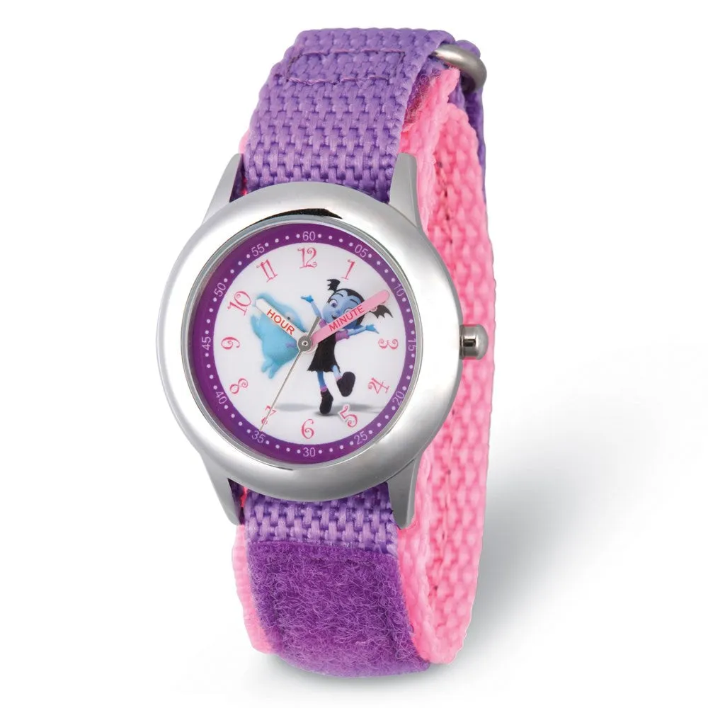 Disney Vampirina & Demi Purple Strap Time Teacher Watch - Girls