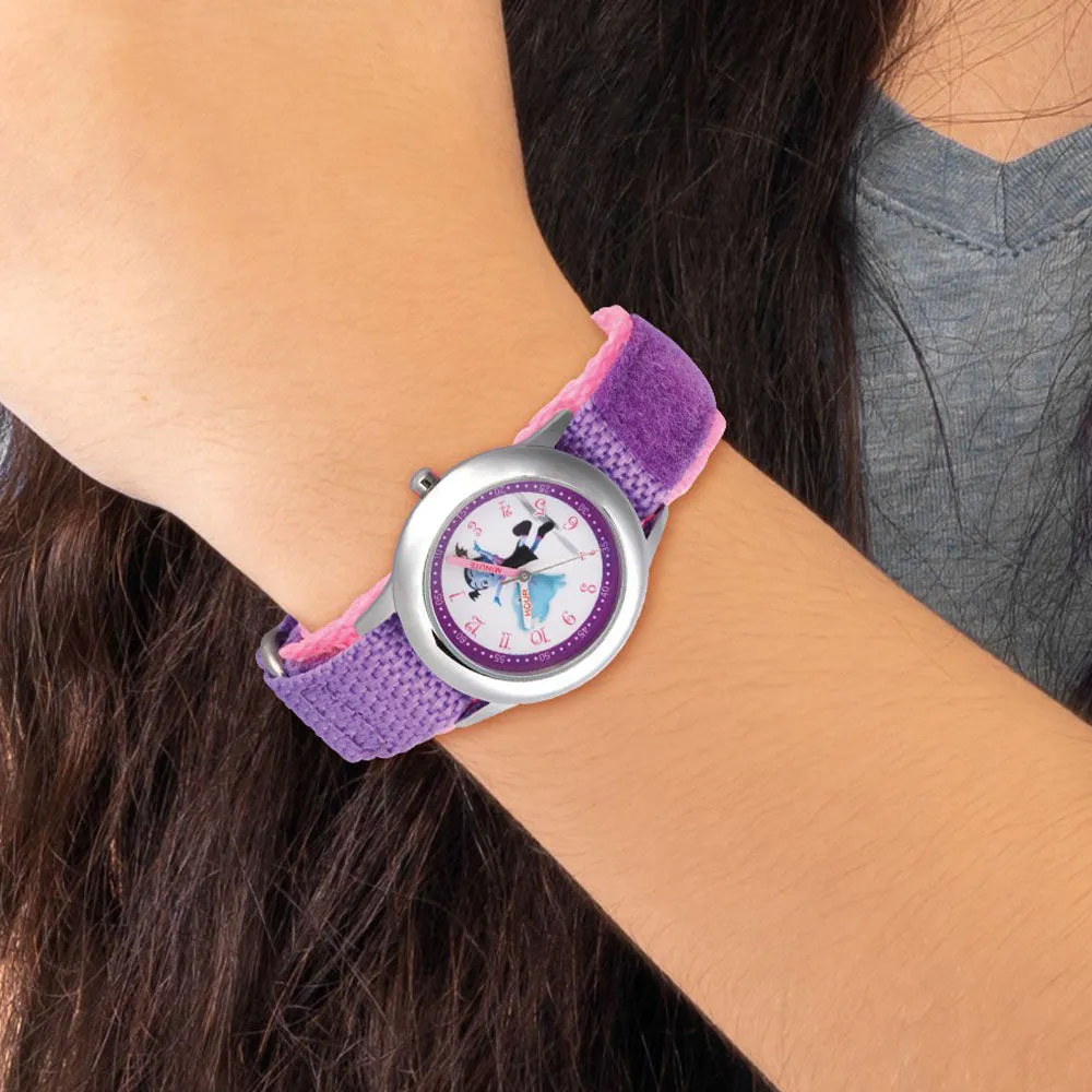 Disney Vampirina & Demi Purple Strap Time Teacher Watch - Girls